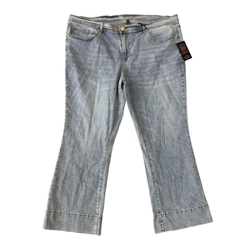 DG2 by Diane Gilman New Classic Stretch Denim Bootcut Jean size 24W NWT